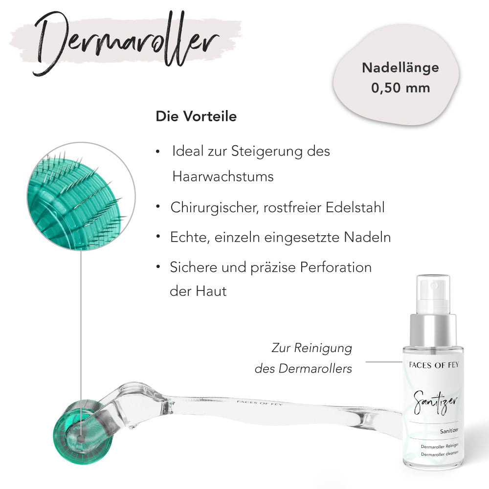 Microneedling Set Haarwachstum