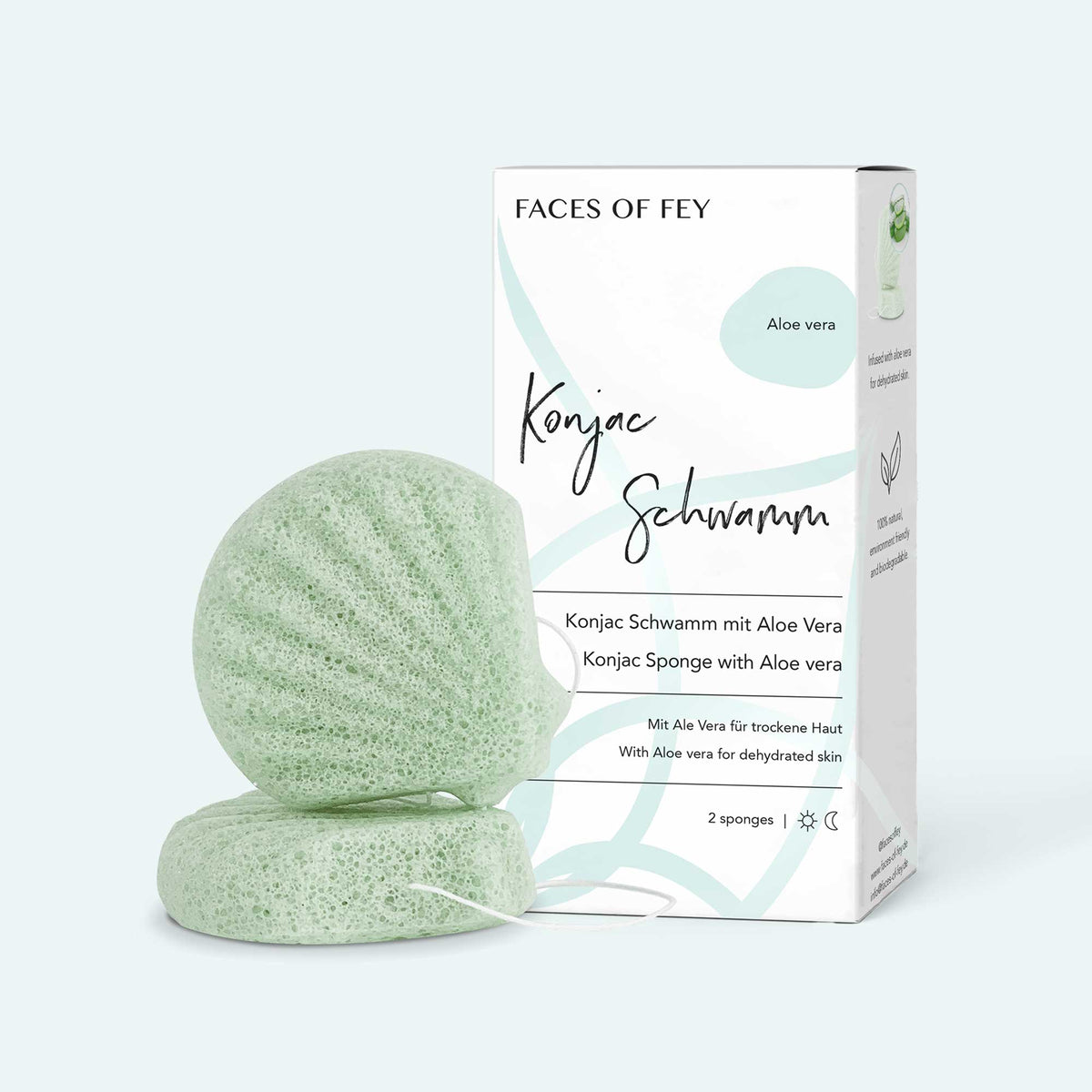 Konjac Sponge - Aloe Vera