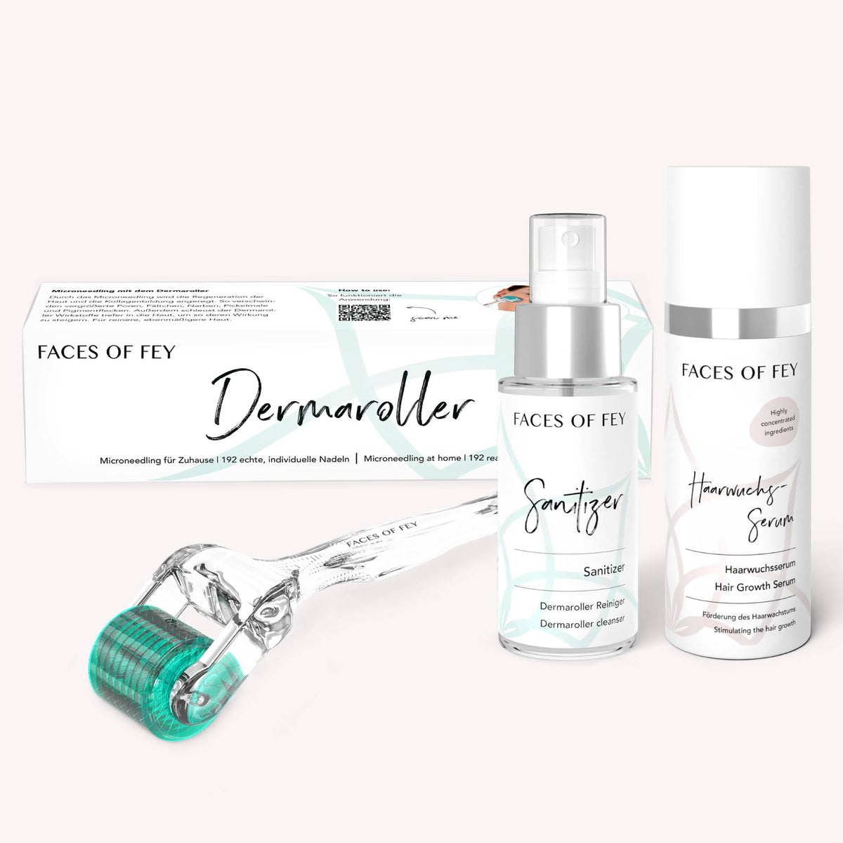 Microneedling Set Haarwachstum