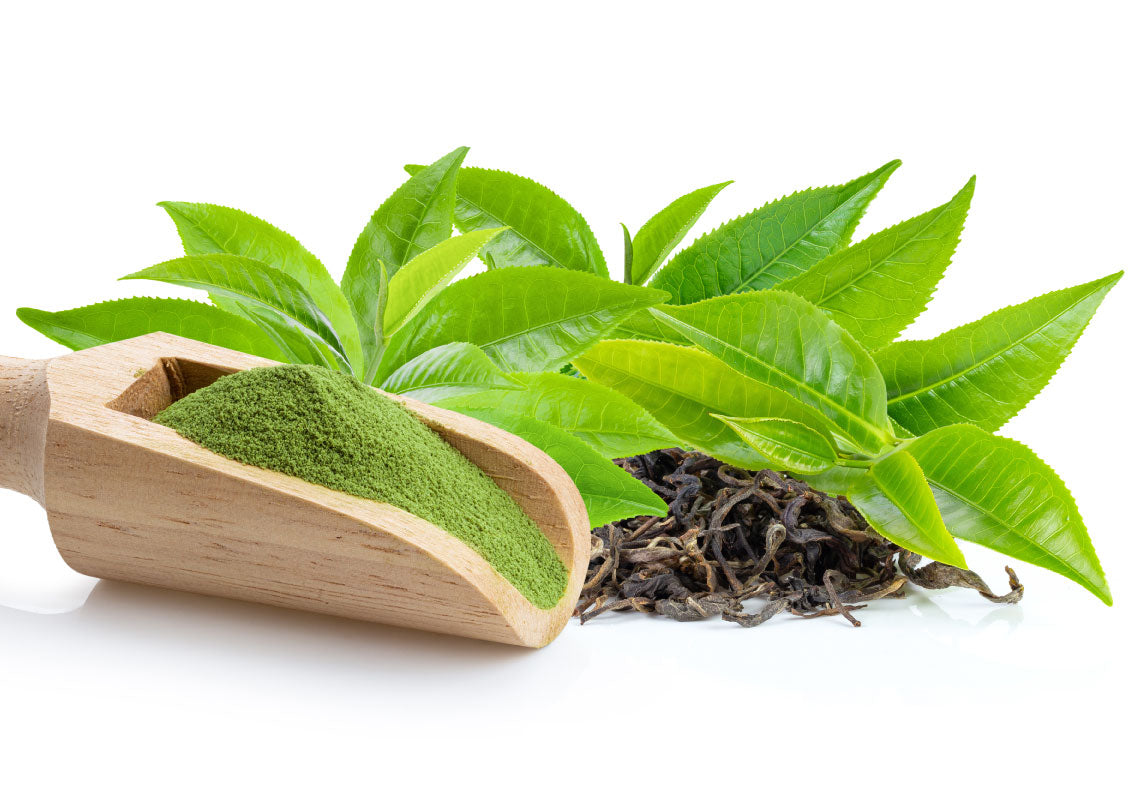 Grüner Tee in Kosmetik