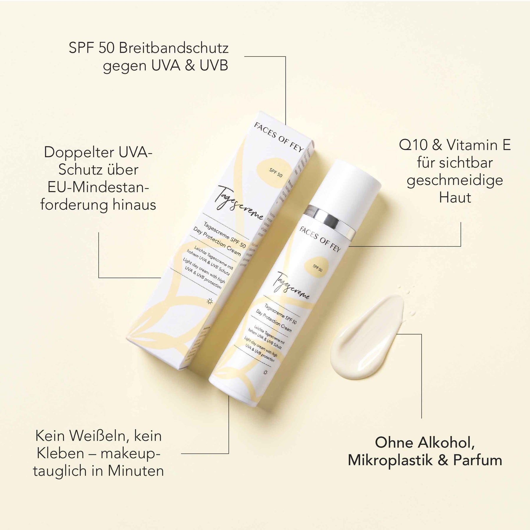Tagescreme SPF 50 - 100ml