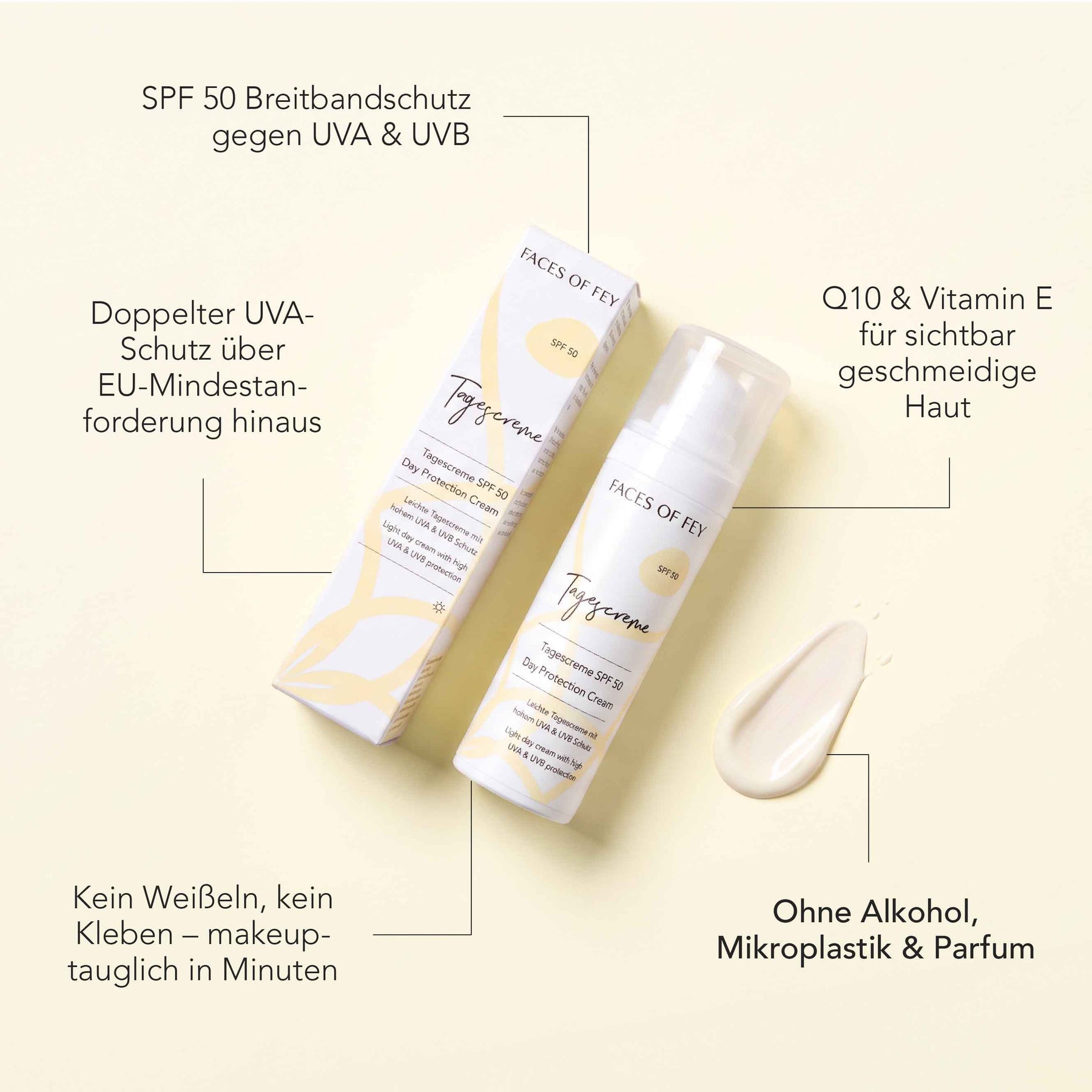 Tagescreme SPF 50 - 30ml