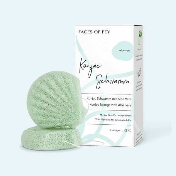 Konjac Sponge - Aloe Vera