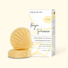 Konjac Sponge - gelber Ingwer