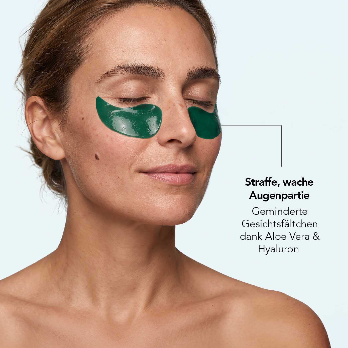 Augenpads mit Aloe Vera 30 x 2 Pads
