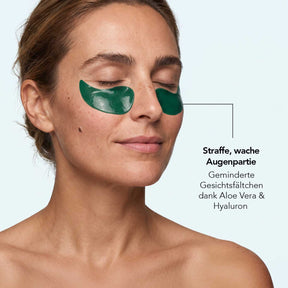 Augenpads mit Aloe Vera 30 x 2 Pads