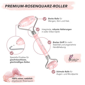 Rosenquarz Roller